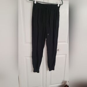 Alya Black Joggers With Pockets Medium Relax Vacation Cruise Lounge